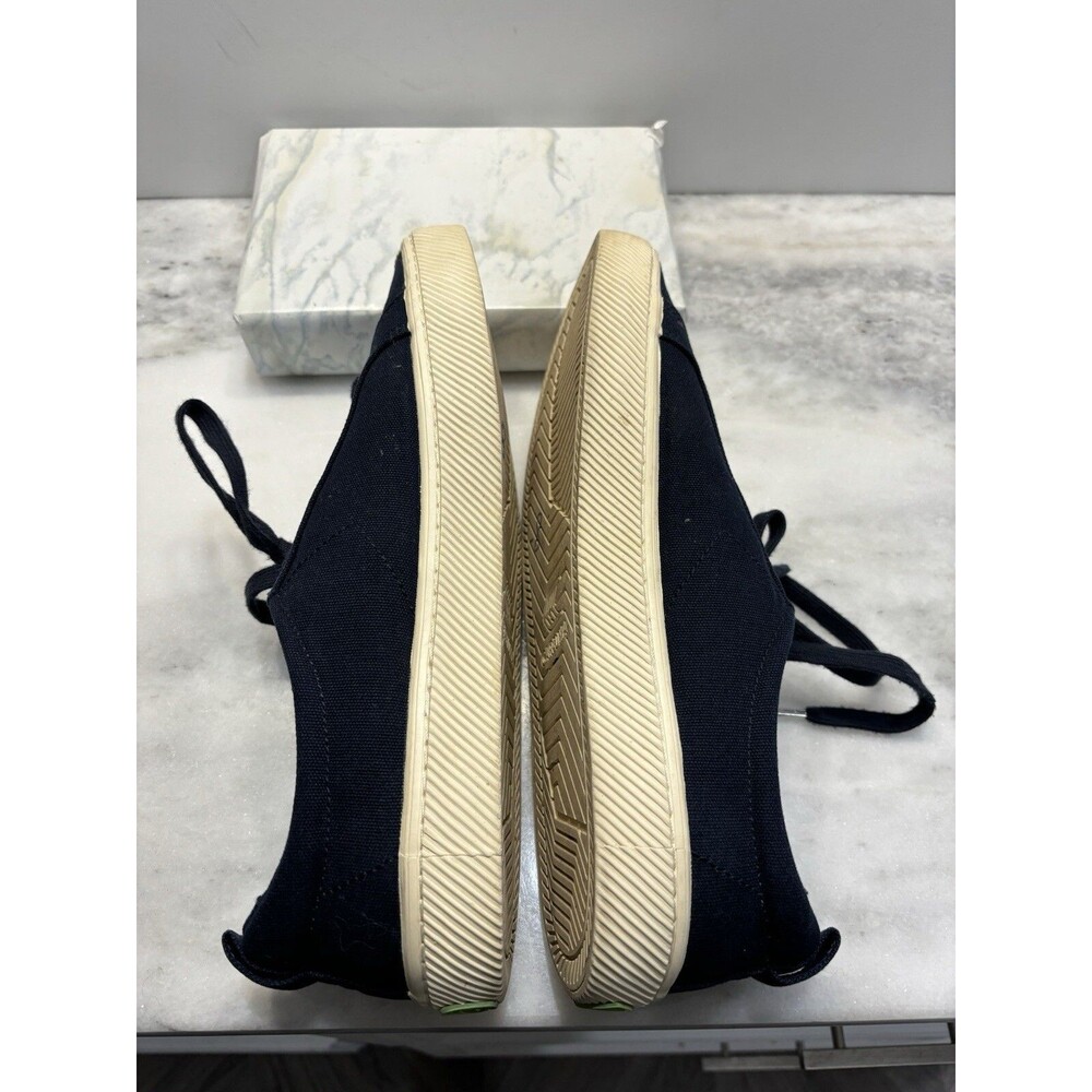 Cariuma Rio Brazil Low Navy Canvas Sneakers Shoe Mens 12 Women’s 13.5 Blue - Picture 4 of 12